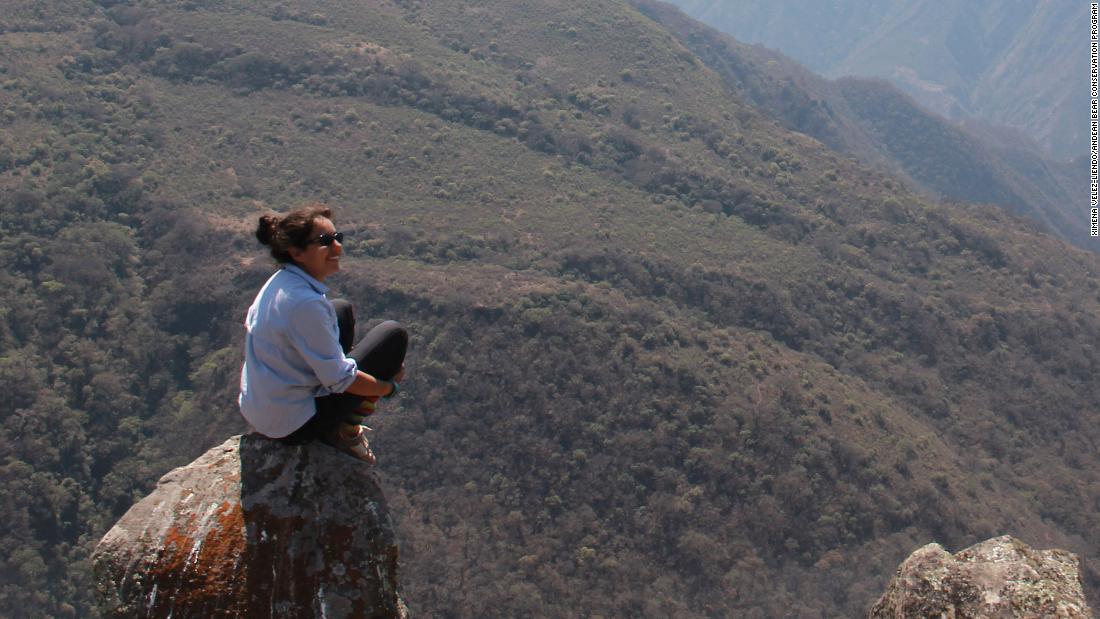 Bolivian conservationist Ximena Velez-Liendo (pictured) is also devoted to protecting the species in the inter-Andean dry forests of Bolivia. 