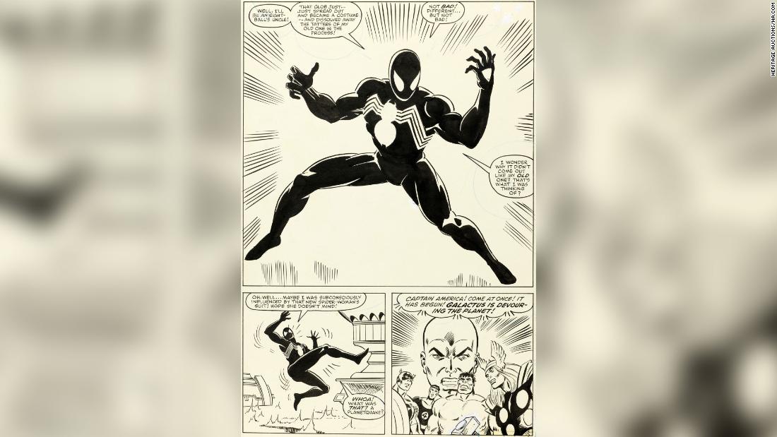 A page of Spider-Man comic book history just sold for $3 million