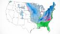 Forecast shows where to expect the most snow and ice