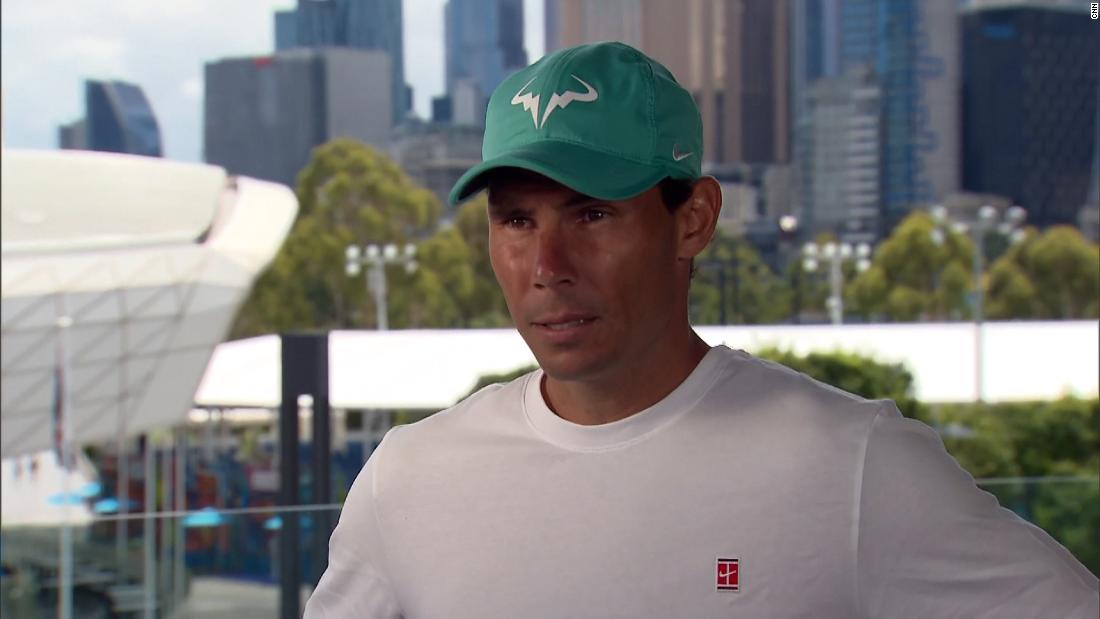 Rafael Nadal está cansado do circo pelo cancelamento do visto de Djokovic