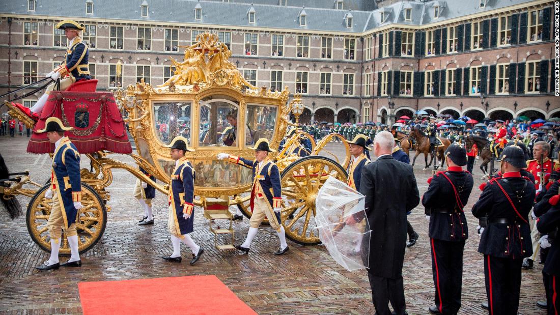 Dutch royal family to temporarily stop using Golden Coach