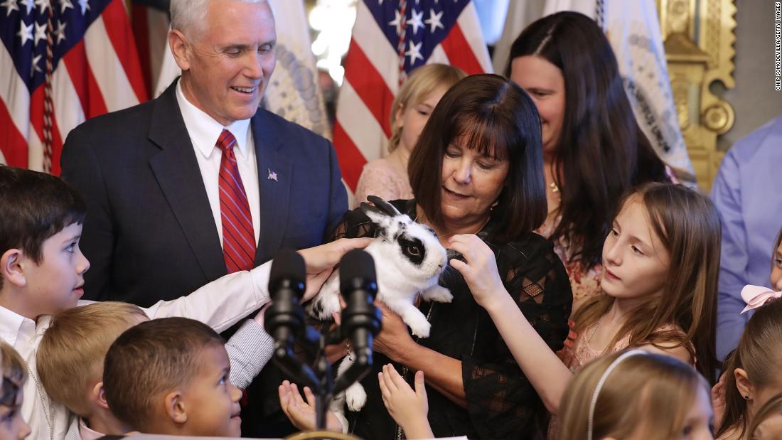 Pence family's bunny Marlon Bundo dies