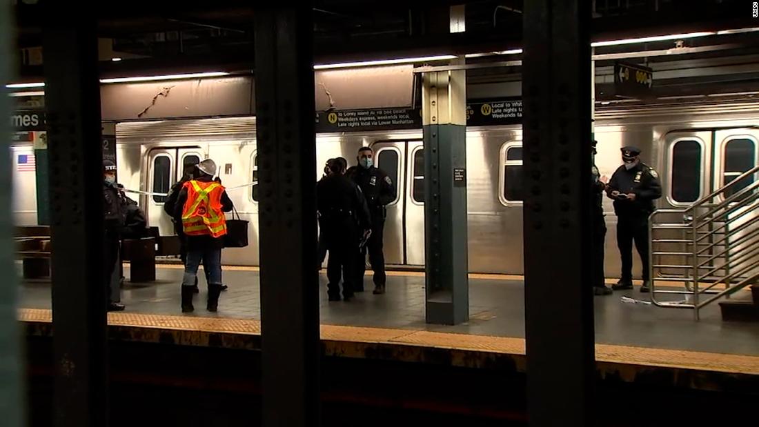 NYPD make arrest in connection to the death of an Asian woman who was pushed in front of a train