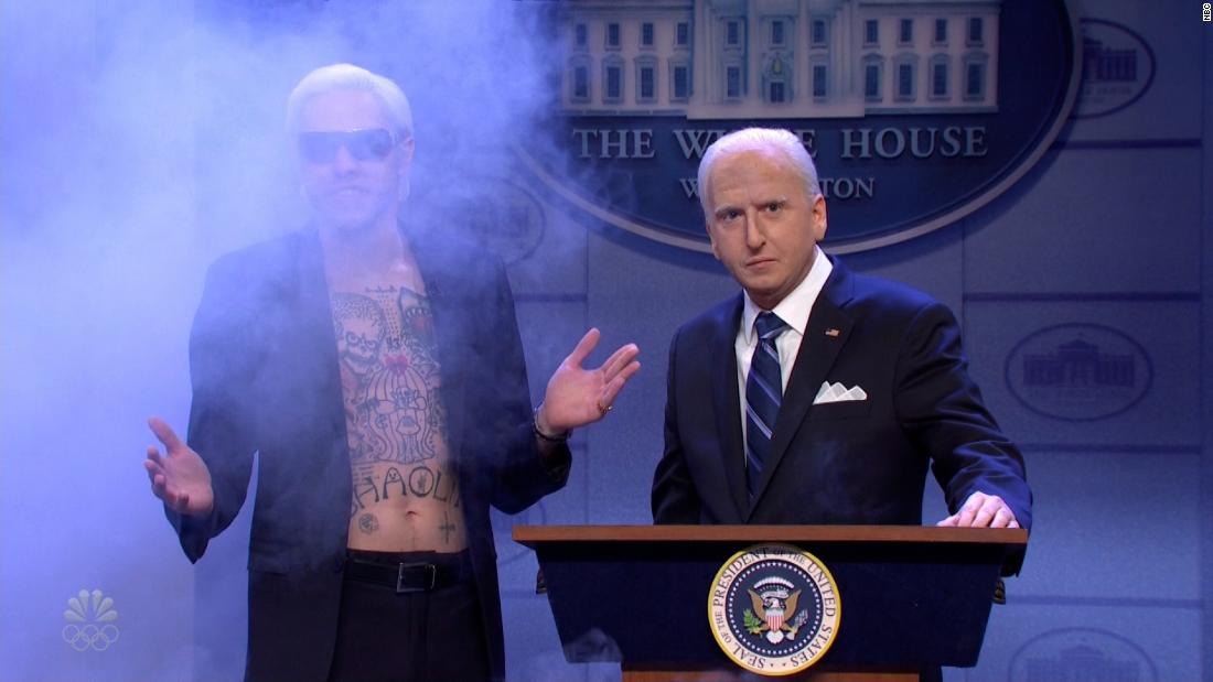 ‘Saturday Night Live’ returns from winter break with its Joe Biden blaming the surge of Omicron on Spider-Man – CNN