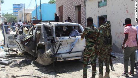 Somali hükümet sözcüsü 'iğrenç bir terör saldırısında yaralandı' PM söyledi