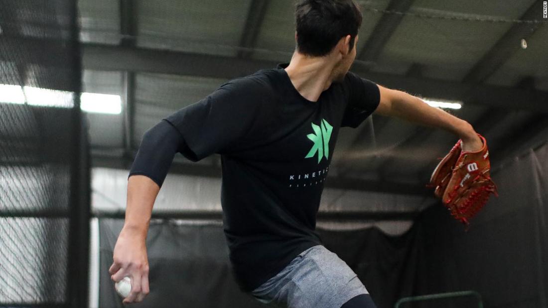 The Nextiles KineticPro Sleeve is designed for professional baseball pitchers to improve their pitching technique. Data is tracked by the Nextiles&#39; smart thread in the sleeve and streamed in real-time via Bluetooth technology to a smartphone.