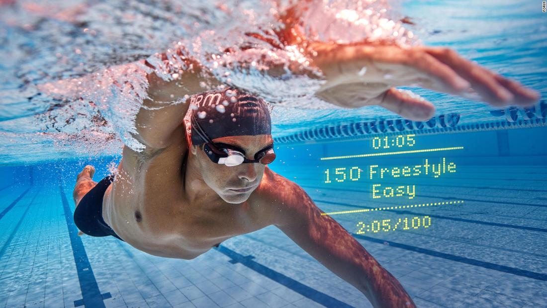 Athletes are increasingly using wearable tech to push the boundaries of human ability. FORM Smart Swim Goggles feature an augmented heads-up display and trackers that monitor a swimmer&#39;s performance in the pool. As well as displaying data through the goggles, it also sends data to the user&#39;s smartphone.