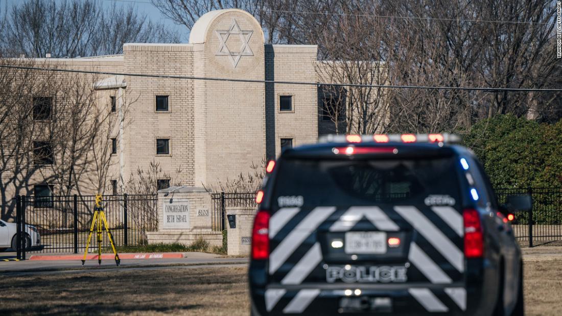 What happened during the Texas synagogue hostage standoff