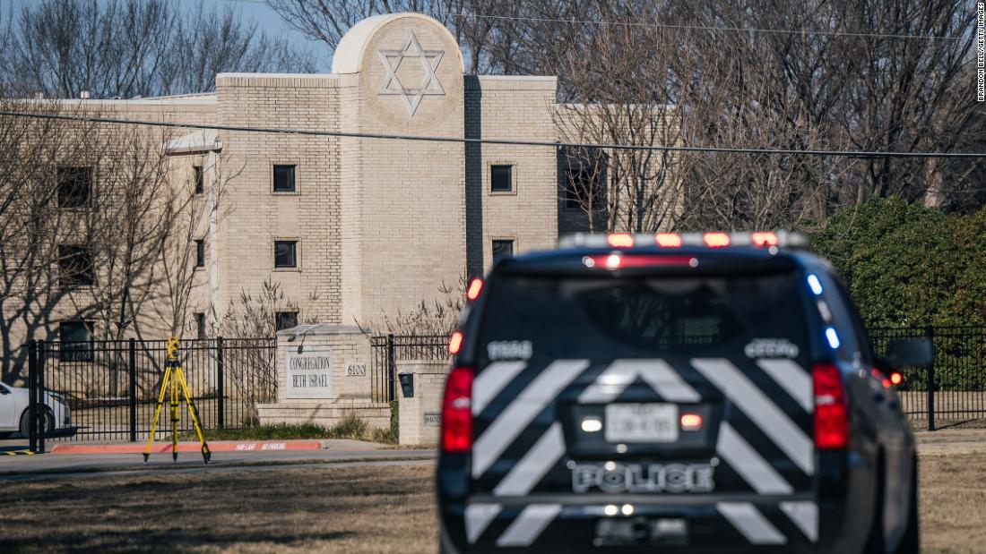 Two men arrested in UK as part of investigation into Texas synagogue standoff