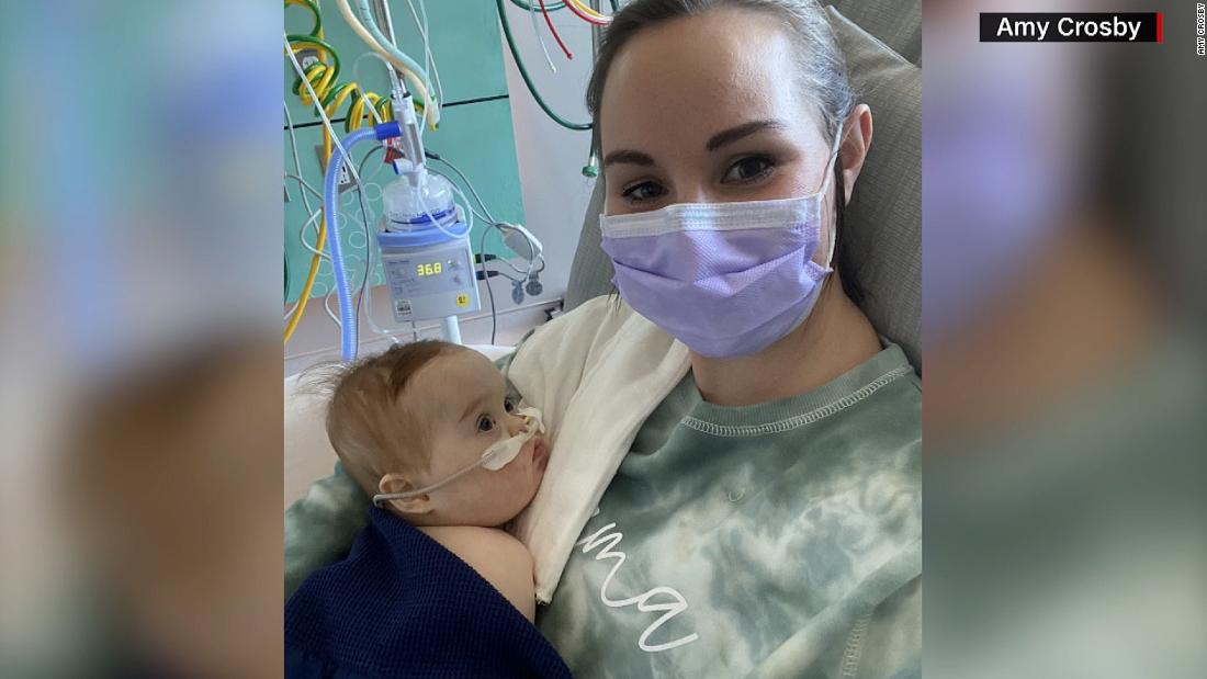 Mom with 1-year-old battling Covid has a powerful message