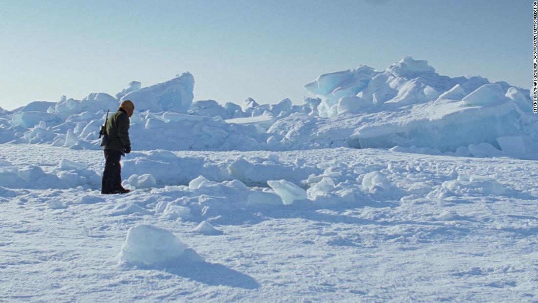 Screenshot of Andrew Okpeaha MacLean's Iñupiaq language feature film "On the Ice,"  based on his short film "Sikumi."