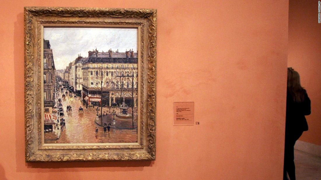 Pissarro painting confiscated by Nazis at center of Supreme Court arguments - CNN