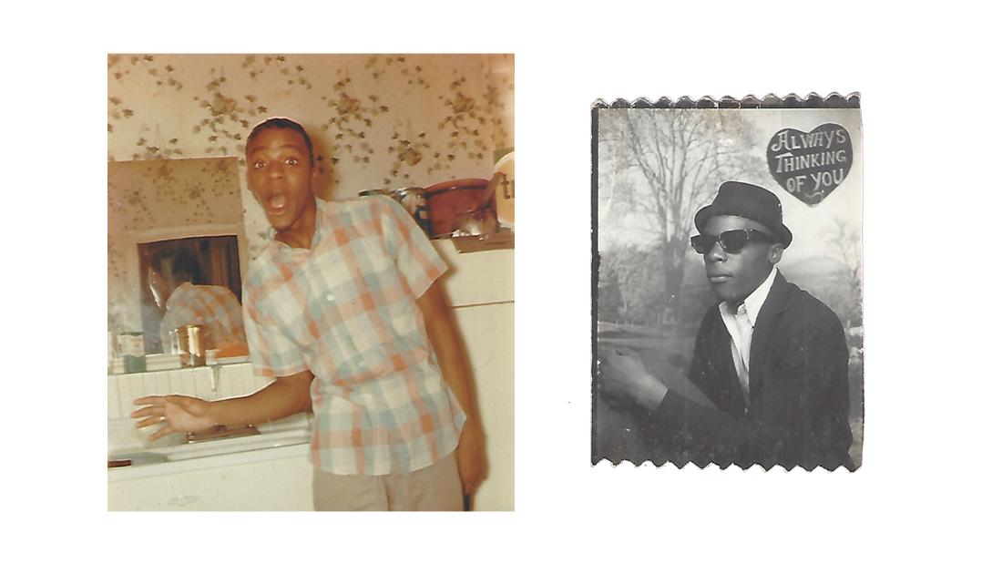 Family photos of Edward David White, who was shot and killed at age 18 by Larry Miller. (Courtesy Aziazh Arline)