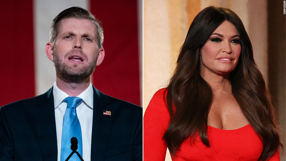 Eric Trump and Kimberly Guilfoyle's phone records subpoenaed by January 6 committee