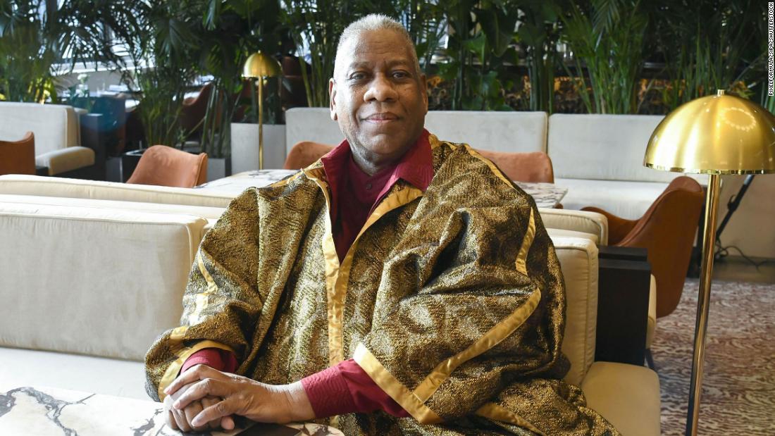 Fashion icon André Leon Talley is dead at age 73