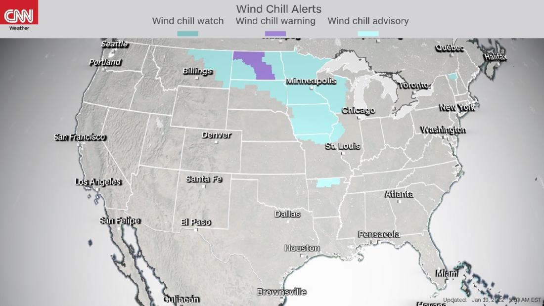 Weather forecast: Parts of the Plains waking up to subfreezing ...