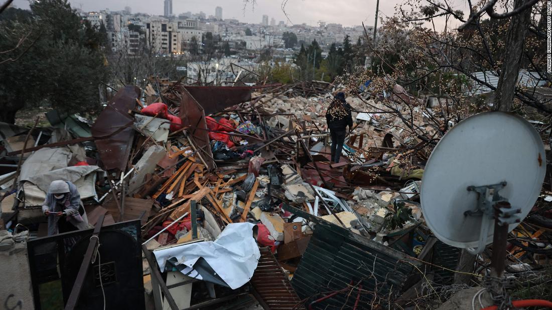 Palestinian family home demolished in sensitive East Jerusalem neighborhood – CNN