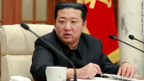 This picture taken on January 19, 2022 and released from North Korea&#39;s official Korean Central News Agency (KCNA) on January 20 shows North Korean leader Kim Jong Un (C) attending the 6th Political Bureau Meeting of the 8th Central Committee at the office building of the Party Central Committee in Pyongyang. (Photo by KCNA VIA KNS / AFP) / - South Korea OUT / ---EDITORS NOTE--- RESTRICTED TO EDITORIAL USE - MANDATORY CREDIT &quot;AFP PHOTO/KCNA VIA KNS&quot; - NO MARKETING NO ADVERTISING CAMPAIGNS - DISTRIBUTED AS A SERVICE TO CLIENTSTHIS PICTURE WAS MADE AVAILABLE BY A THIRD PARTY. AFP CAN NOT INDEPENDENTLY VERIFY THE AUTHENTICITY, LOCATION, DATE AND CONTENT OF THIS IMAGE. /  (Photo by STR/KCNA VIA KNS/AFP via Getty Images)