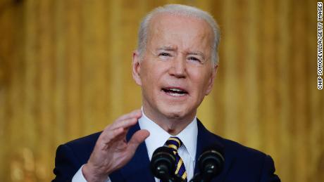 Biden presented with options to bolster troop levels in Europe as Russian troops mass on Ukraine&#39;s borders