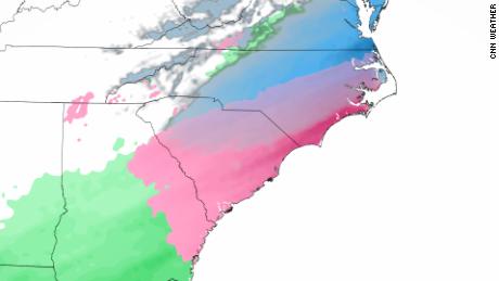 Rare ice storm is poised to make landfall on Carolina beaches, including Myrtle and Charleston Beach