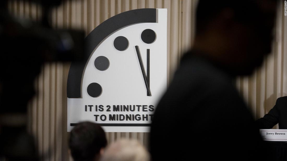 The Doomsday Clock reveals how close we are to...doom