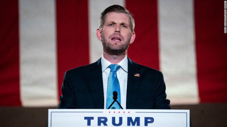 Eric Trump thinks he knows why Putin didn’t invade Ukraine while his dad was president