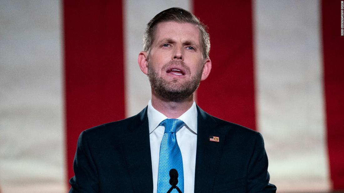 Eric Trump thinks he knows why Putin didn’t invade Ukraine while his dad was president