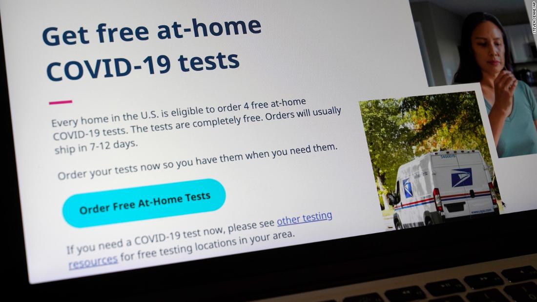 Why some people are having problems ordering free Covid tests