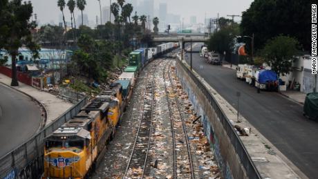 Thieves in LA are looting freight trains filled with packages from UPS, FedEx and Amazon