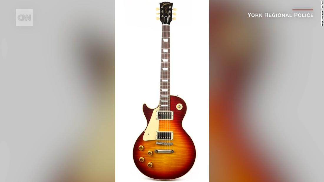 See creative way man steals $8,000 guitar