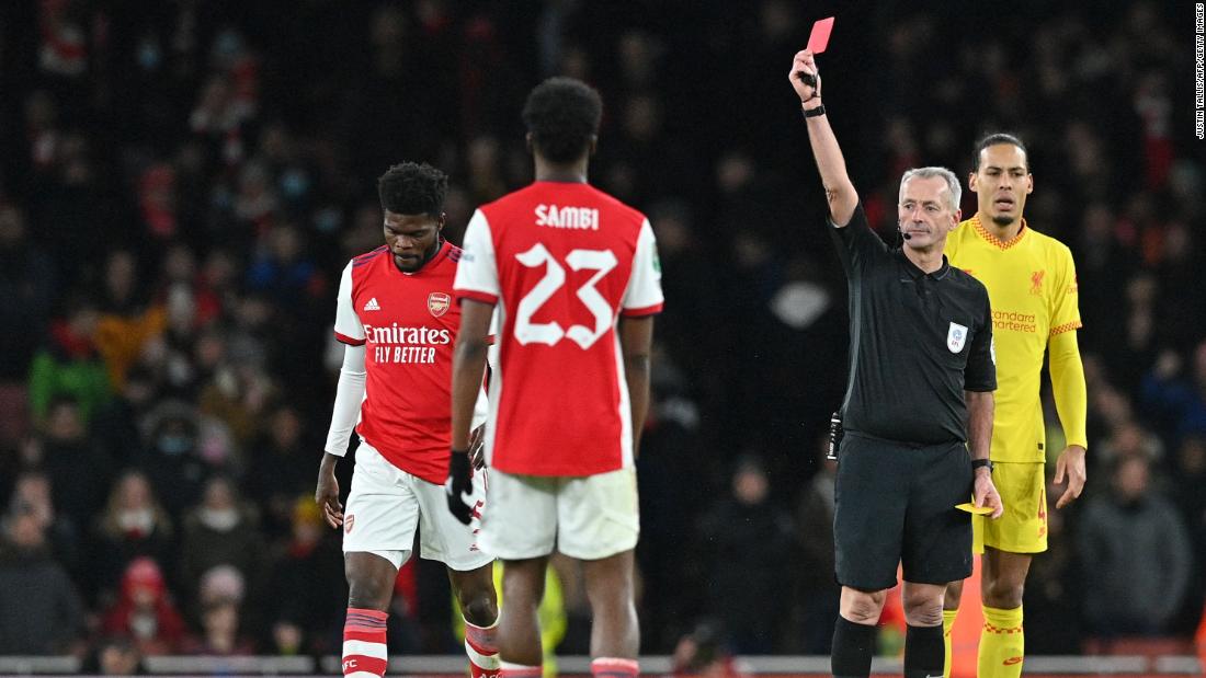 Arsenal has a red card problem and it's hurting Mikel Arteta's team