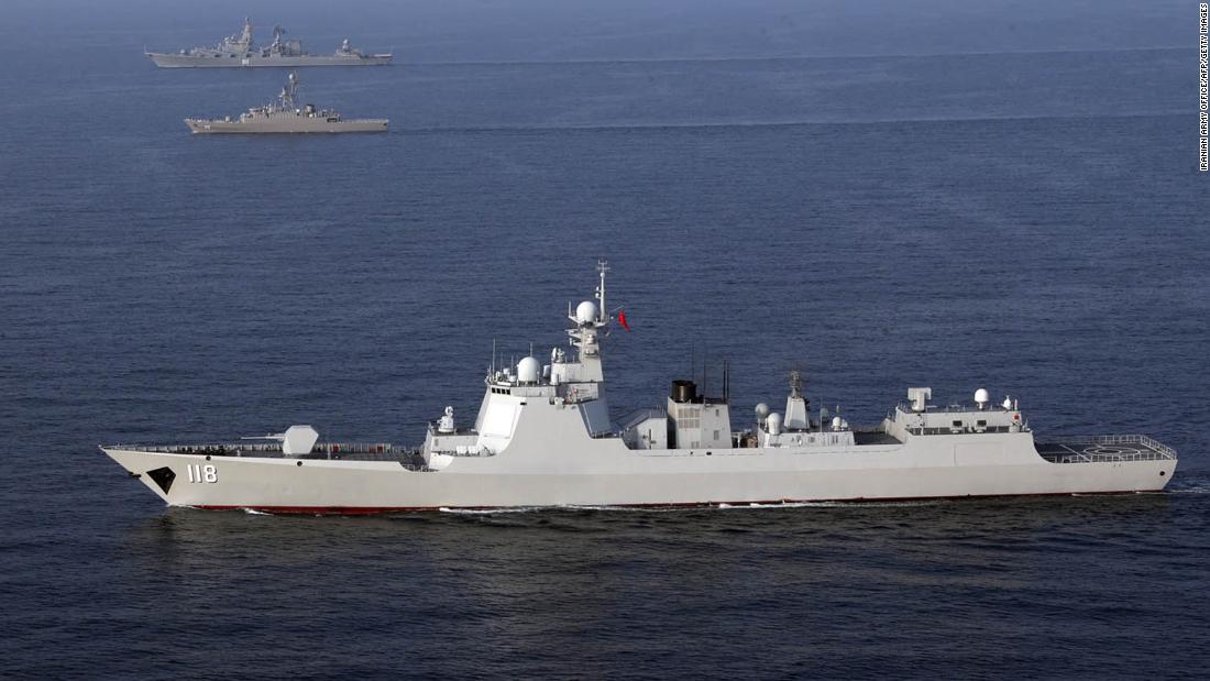 Iran, China and Russia hold naval drills in north Indian Ocean