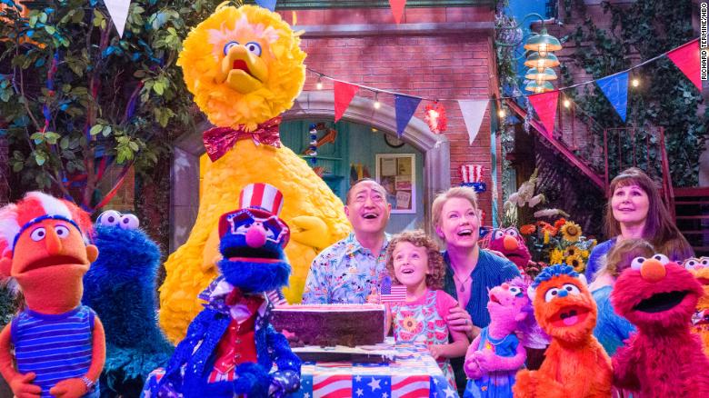 The cast of &quot;Sesame Street&quot; celebrated the show&#39;s 50th anniversary in 2019.