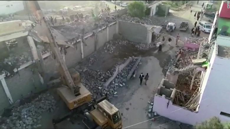 Footage shows aftermath of devastating airstrikes in Yemen