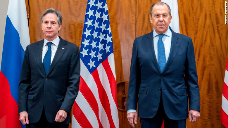 Blinken and Lavrov hold call as efforts to avert a possible Russian invasion of Ukraine continue