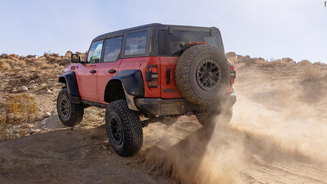 Ford reveals dune-jumping Bronco Raptor