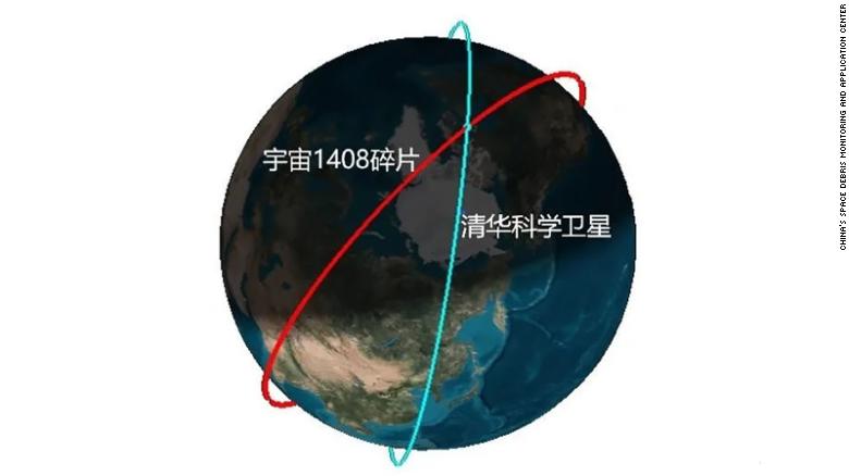 Debris from Russian missile test nearly strikes a Chinese satellite