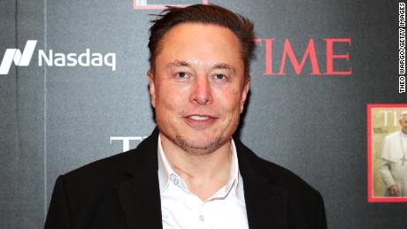 Musk at TIME Person of the Year في 13 ديسمبر 2021.