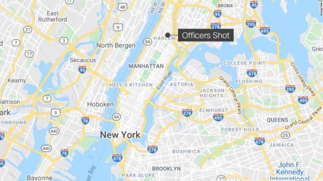 NYPD officer killed, another wounded responding to domestic incident in Harlem, official says
