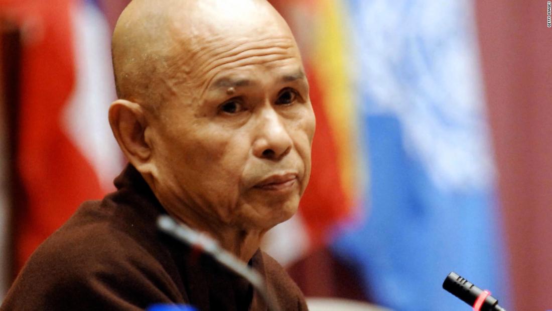 Buddhist monk, lauded by Martin Luther King, has died