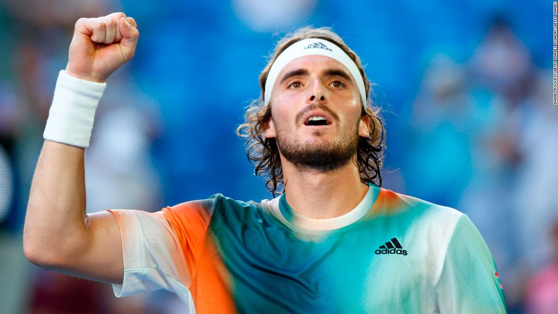 Stefanos Tsitsipas advances to Australian Open fourth round -- but didn't realize he'd won