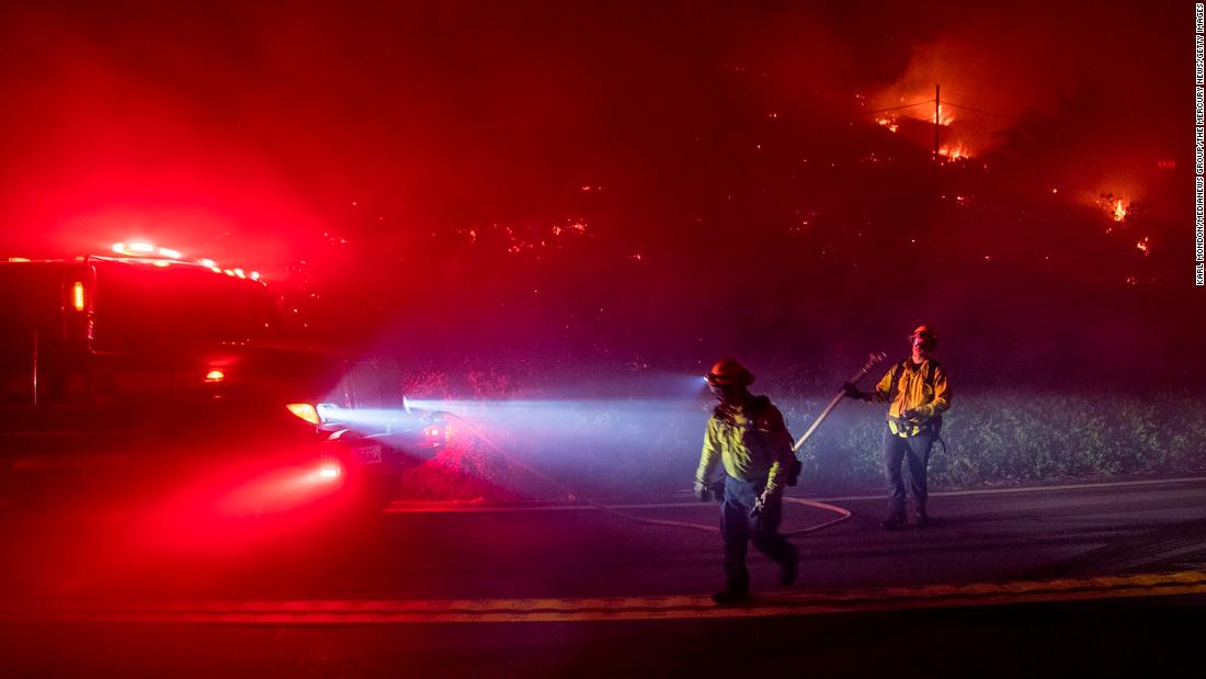 Part of California's iconic Highway 1 remains closed as crews make progress on wildfire