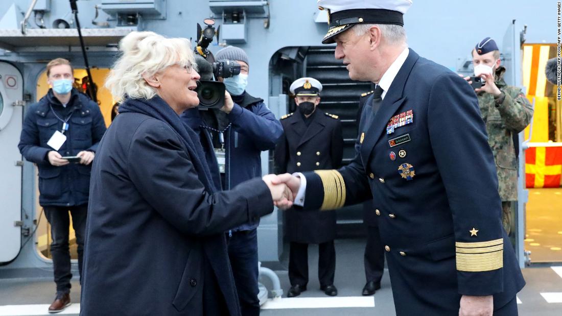 German navy chief quits after making controversial statement