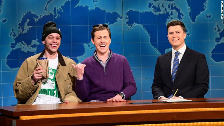 Pete Davidson and Colin Jost joke about buying Staten Island Ferry boat during Weekend Update on ‘SNL’
