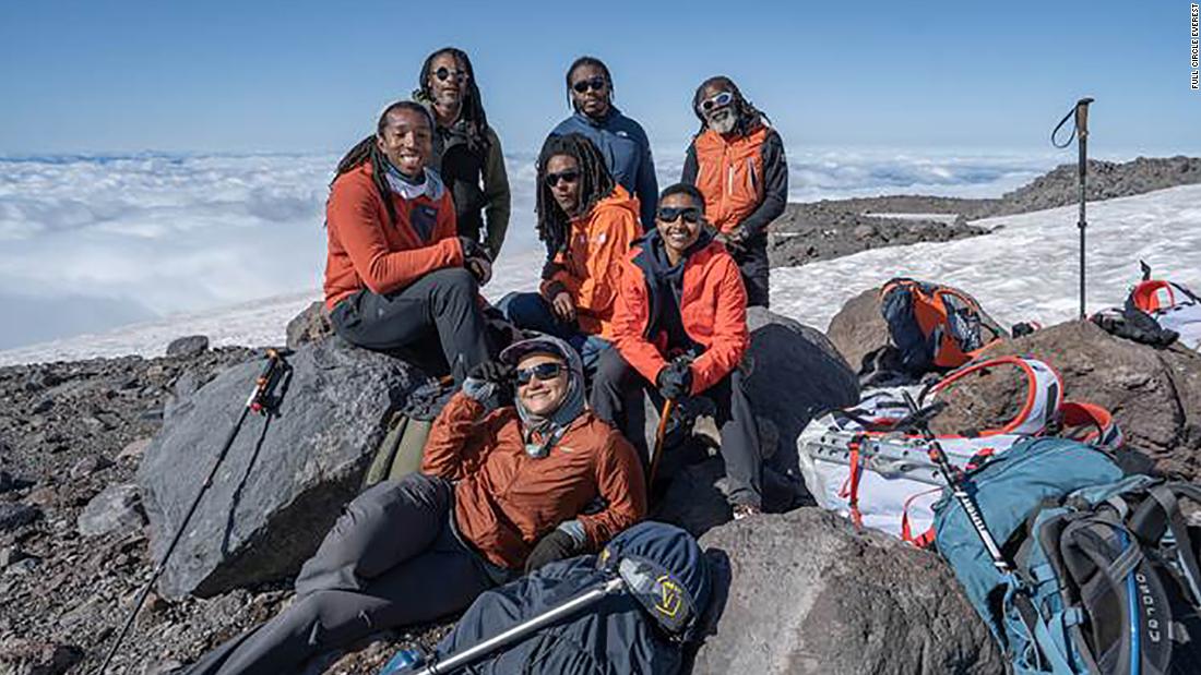 Full Circle: The all-Black group preparing to climb Mount Everest