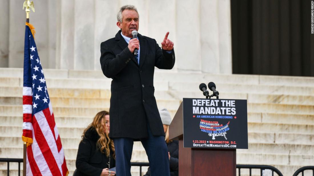 Robert F. Kennedy Jr. invokes Nazi Germany in offensive anti-vaccine speech