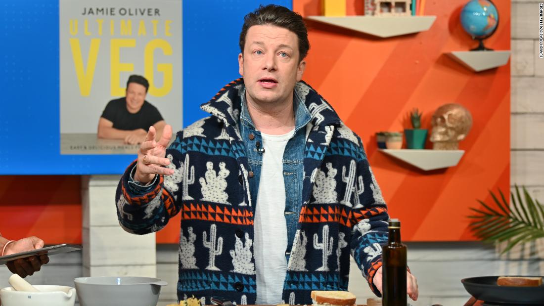 Jamie Oliver suggests he is hired cultural appropriation specialists to advise on cookbooks