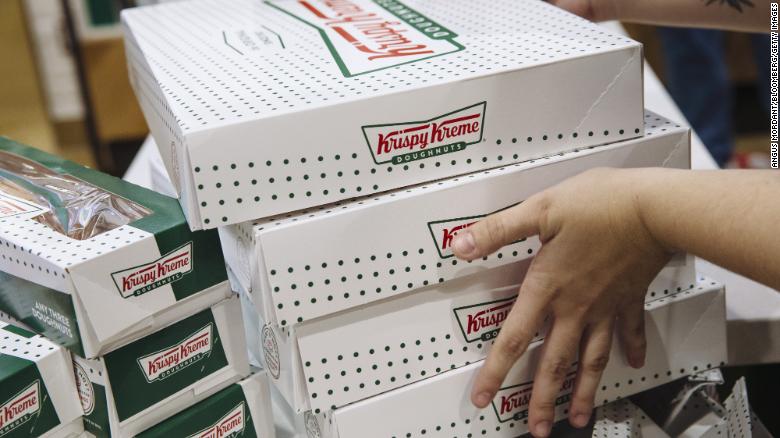 Krispy Kreme will give blood donors a dozen free doughnuts