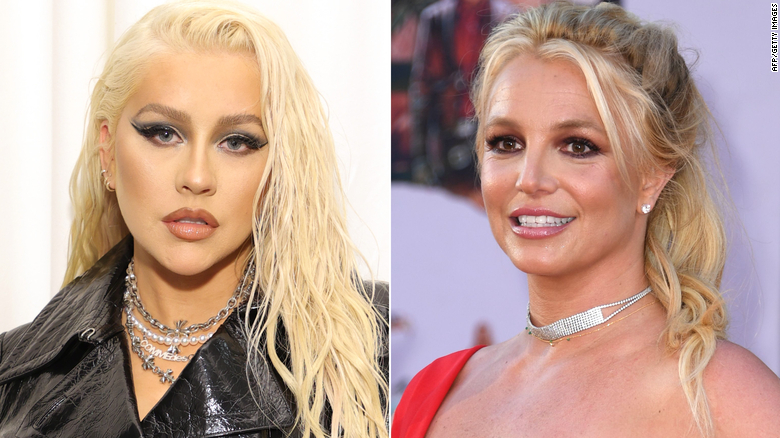 Christina Aguilera says she ‘couldn’t be happier’ for Britney Spears now that her conservatorship has ended