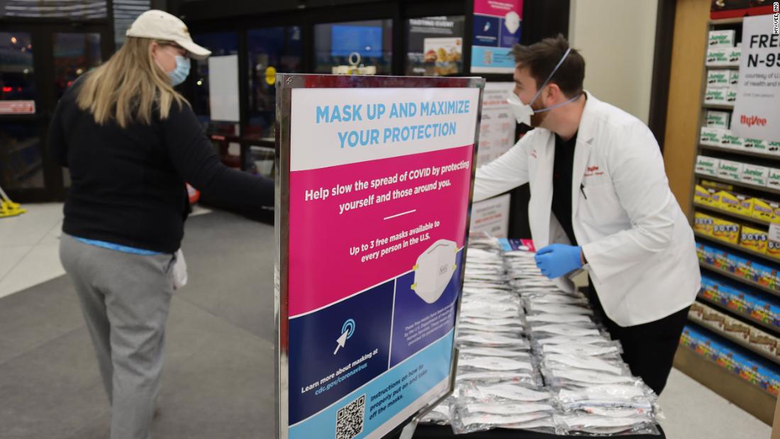 How to get free N95 masks, which are arriving at groceries and pharmacies :  NPR